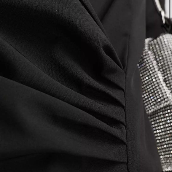 110 CAD | Blazer Dress | Black | Size US 10 - Picture 4 of 6